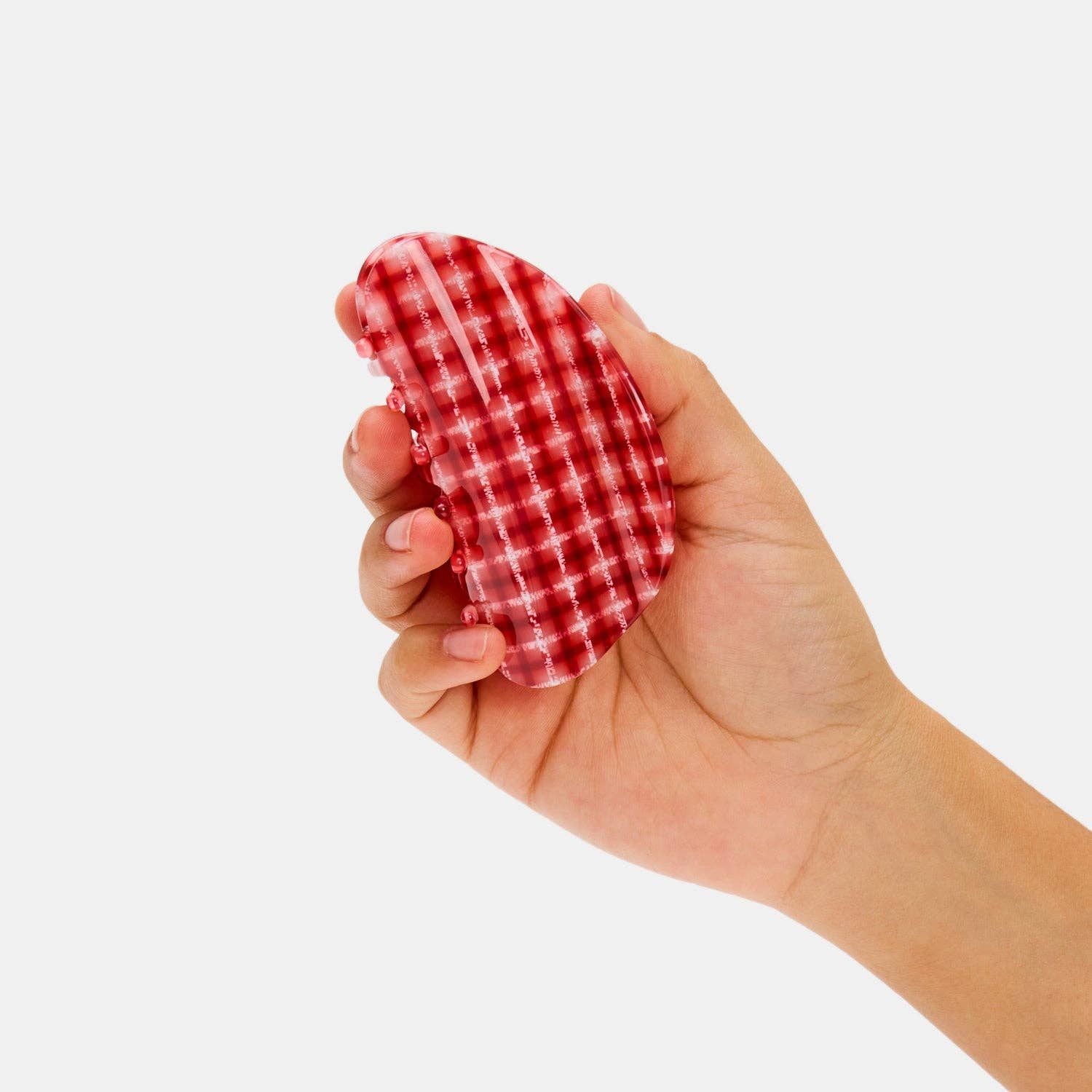 CHUNKS Suki Claw in Red Plaid