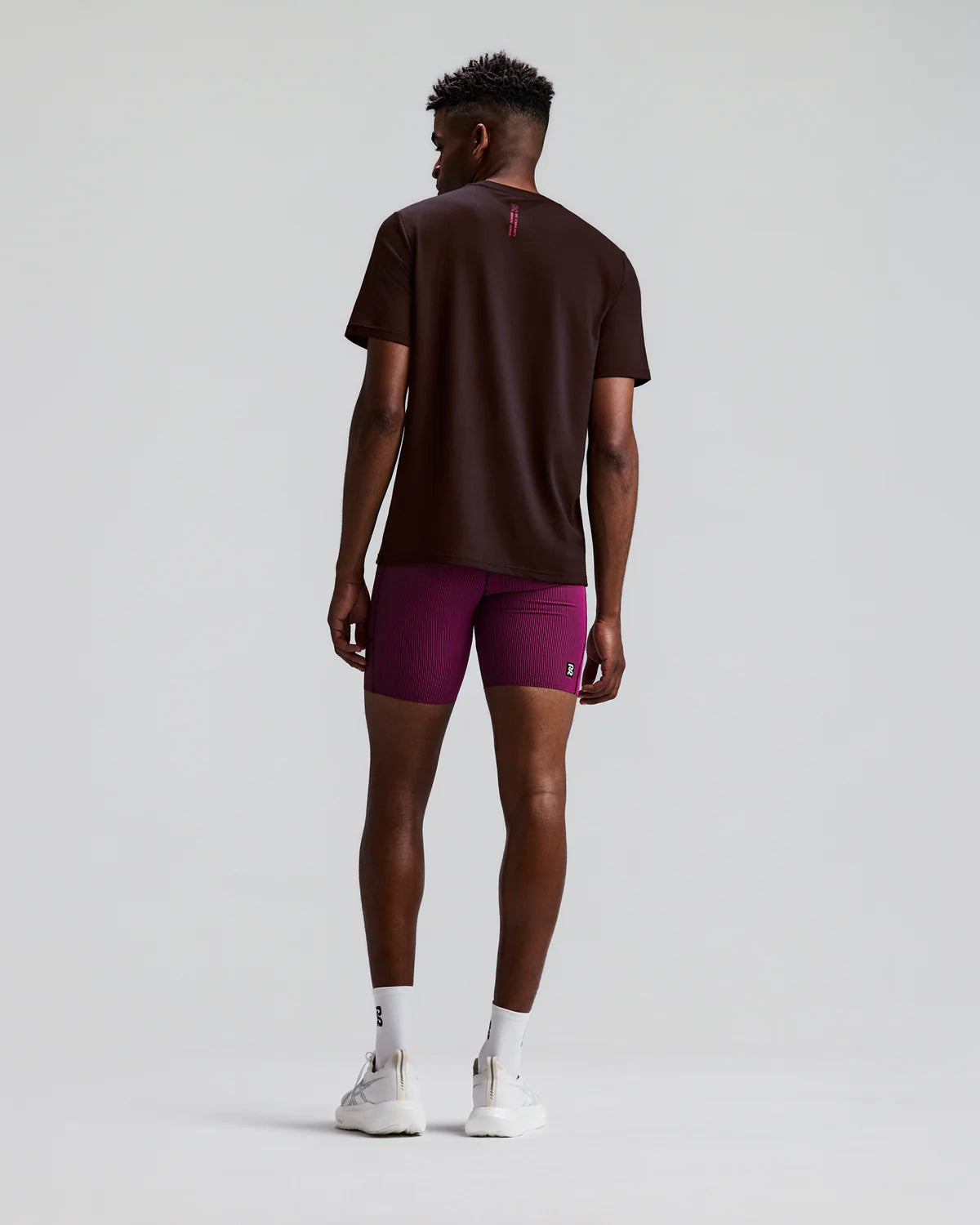 Bandit Men's Micromesh™ Short Sleeve Run Tee - Espresso