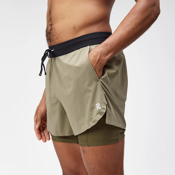 Bandit Vento 2-in-1 Mens Short - Fatigue
