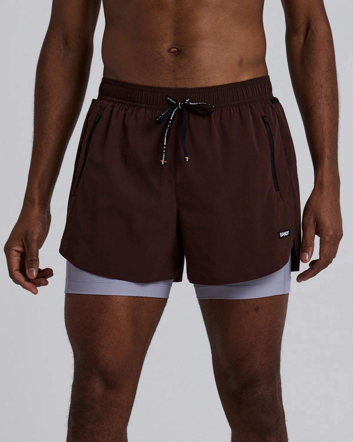 Bandit Men's Vento™ Next Gen 2-In-1 Run Short - Cacao