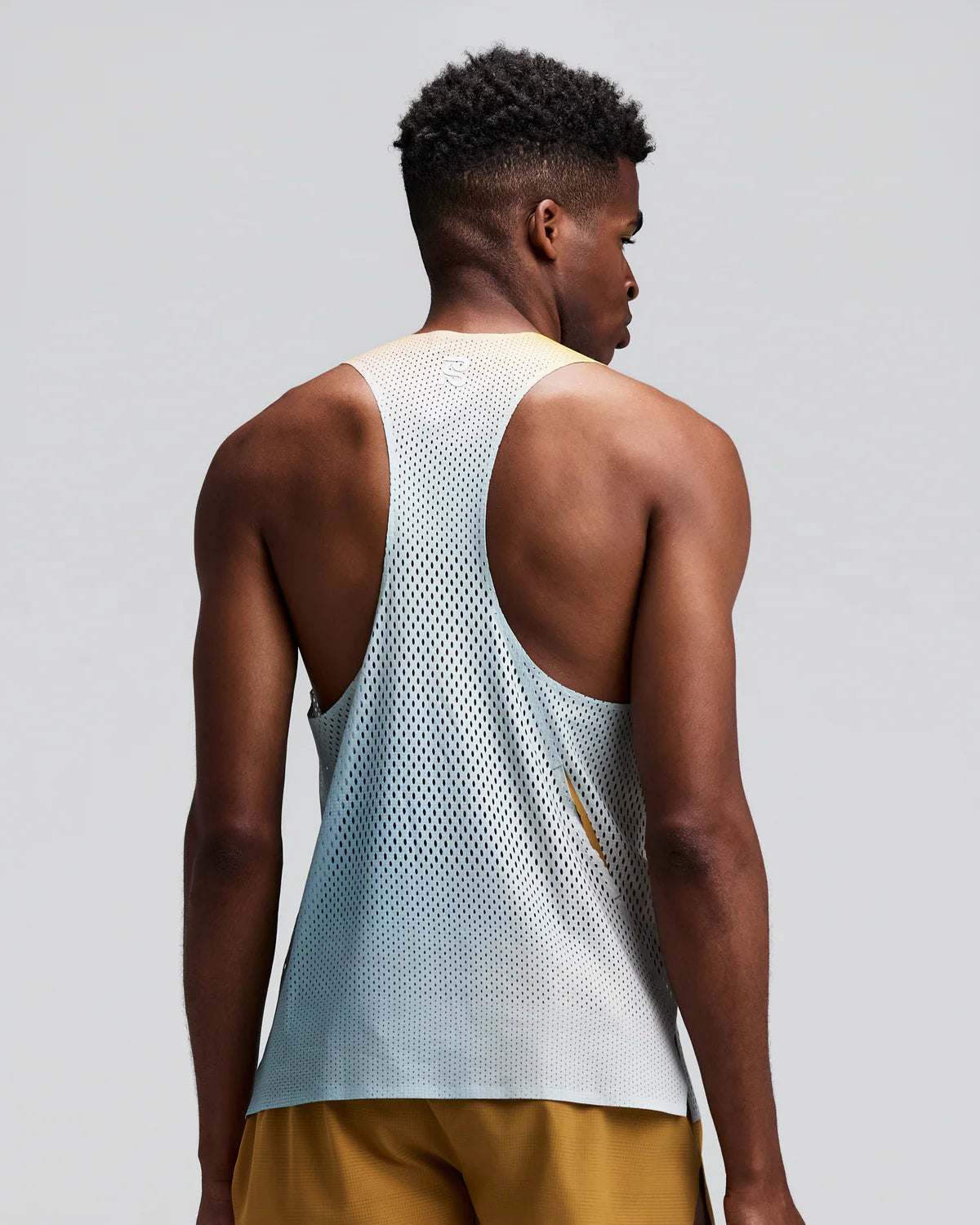 Bandit Men's Shredder™ Race Singlet with Flopack™ - Lagoon Multi
