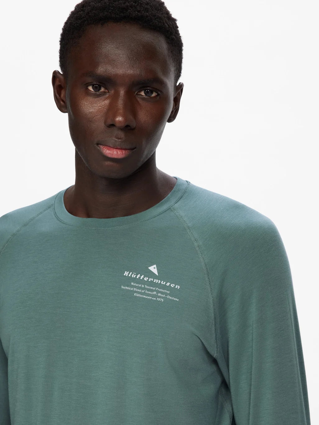 Klättermusen M's Fafne LS Tee - North Atlantic