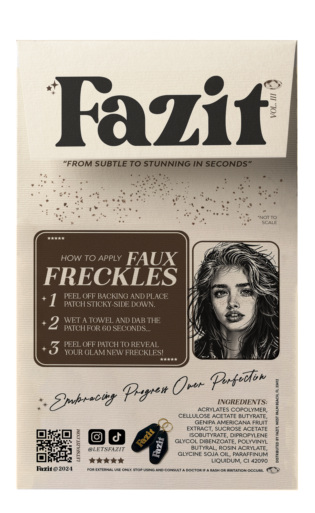 Fazit Faux Freckles Makeup Patches