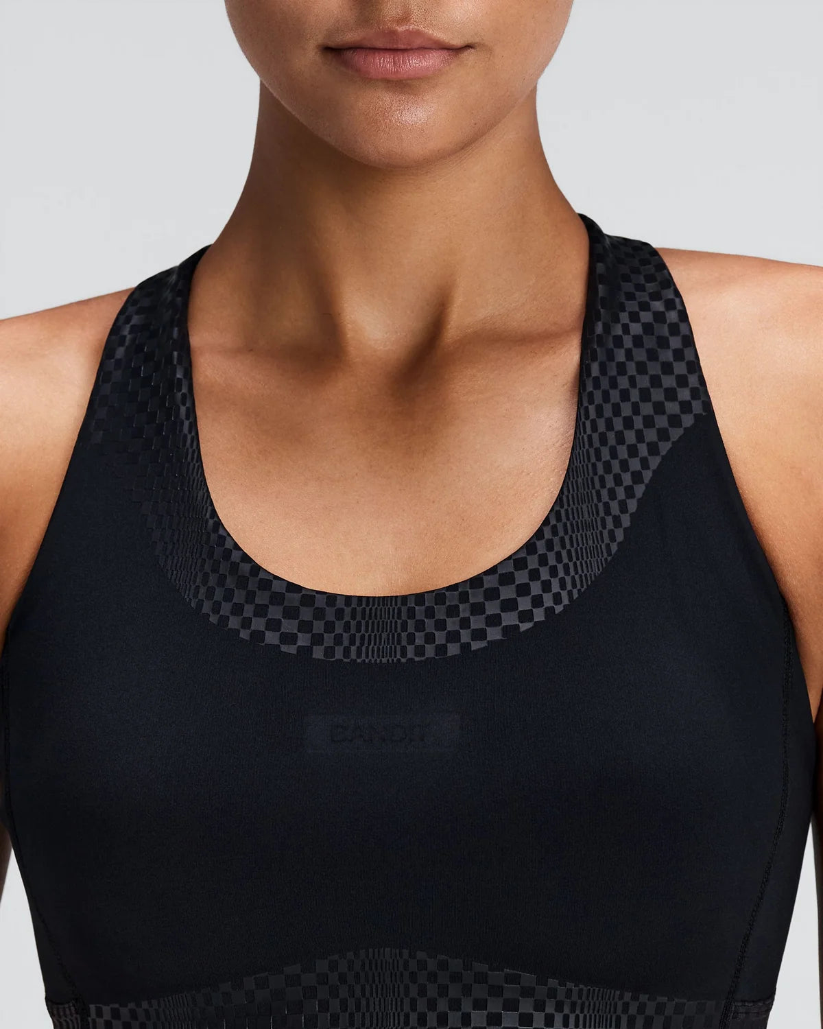 Bandit Women's Vanisher™ Threshold Run Bra - Bauhaus Black