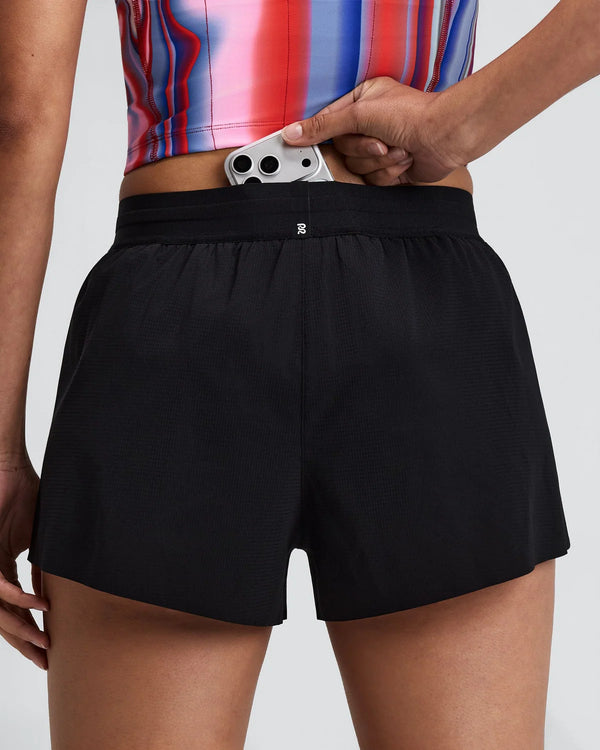 Bandit Women's RipSpeed™ 3" Split Shorts - Black