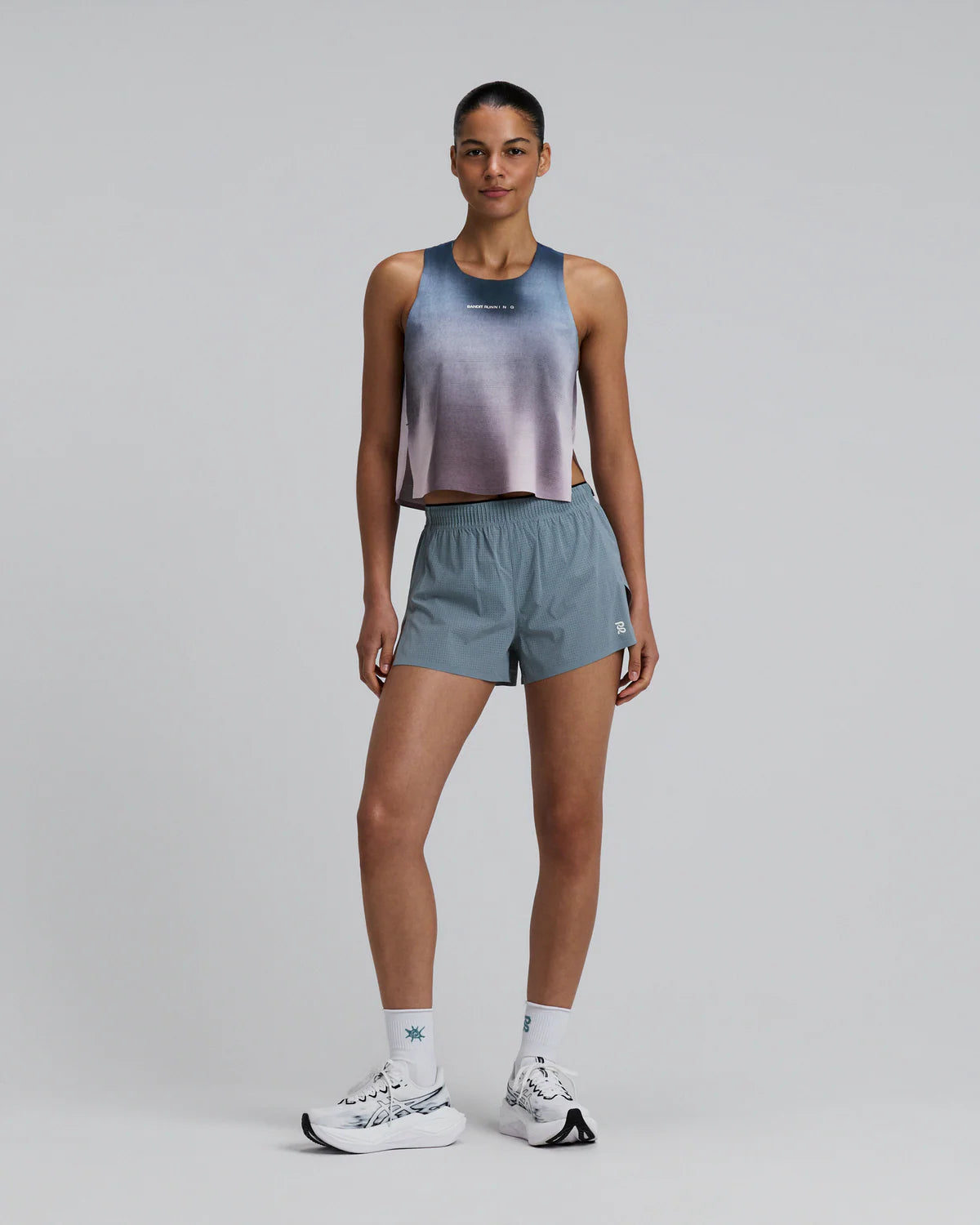 Women's CoolGrid™ Race Singlet - Flow State Aegean Multi