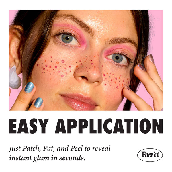 Fazit Daisy Daze Speckles — Spring Bloom Makeup Patches
