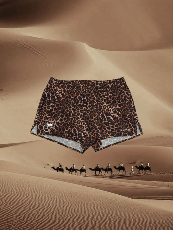 Human By Nature - Marathon Shorts (Leopard)