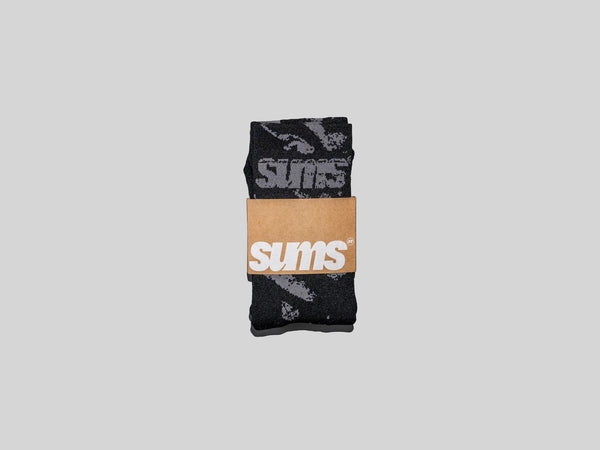 sums Ascenders socks - Grey/Black
