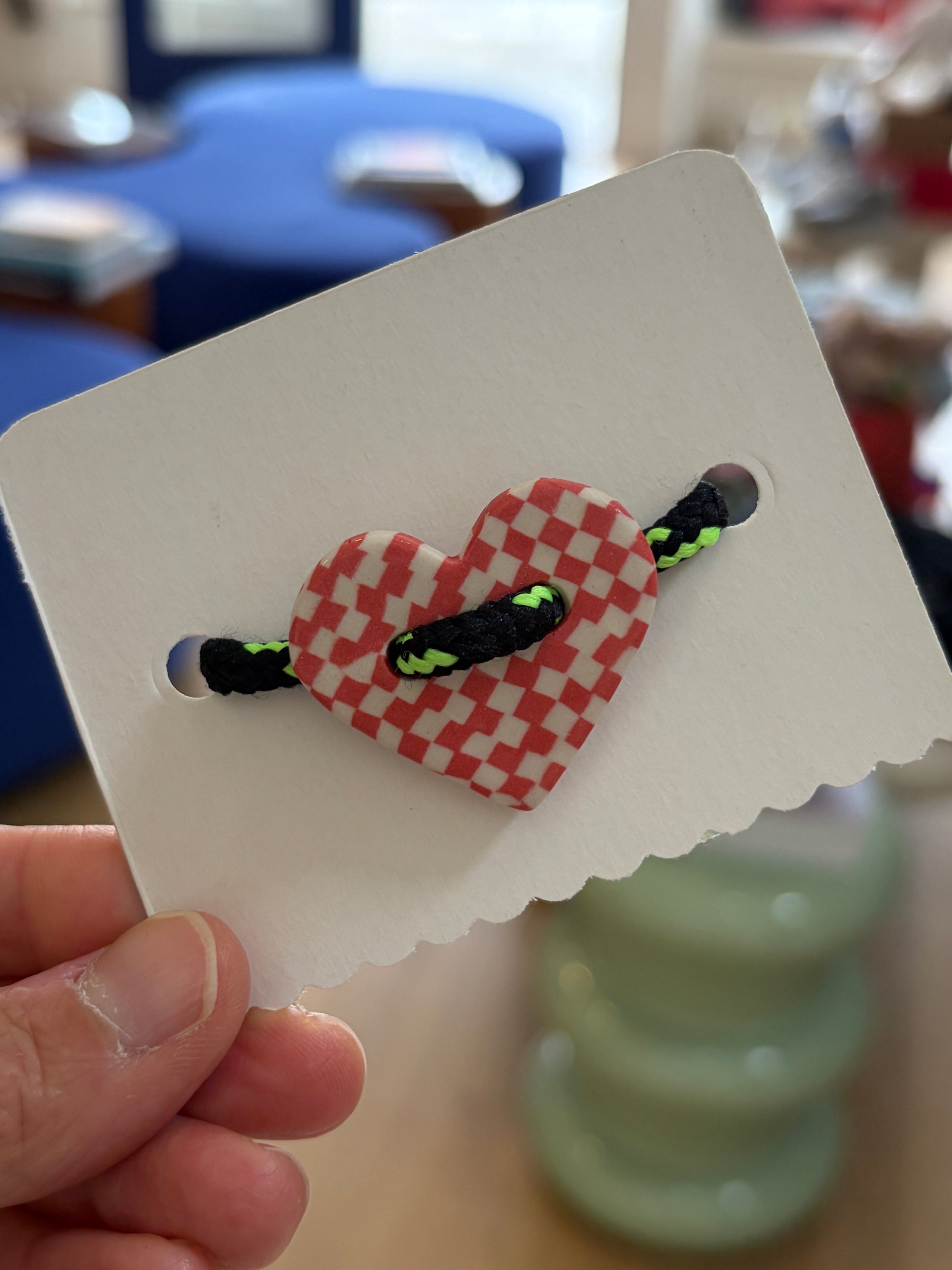 Shady Clay x Running Wylder Shoe Charm - Red Heart