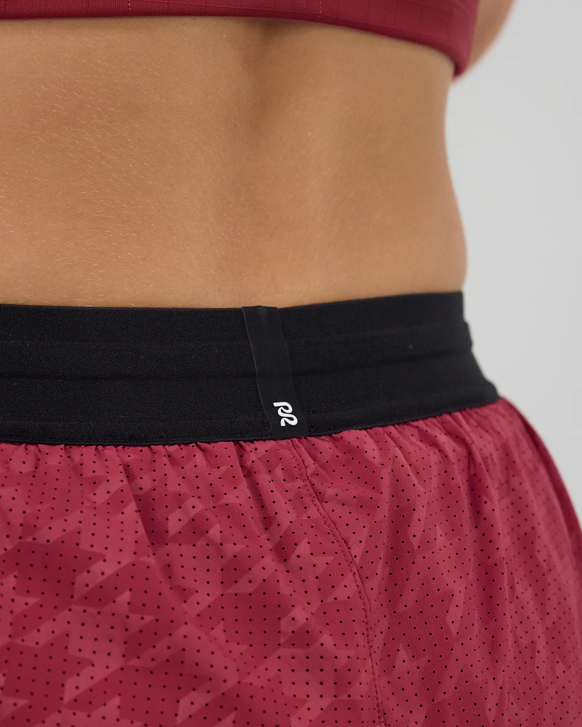 Bandit Vento™ Women's 3" Split Short - Embossed Berry
