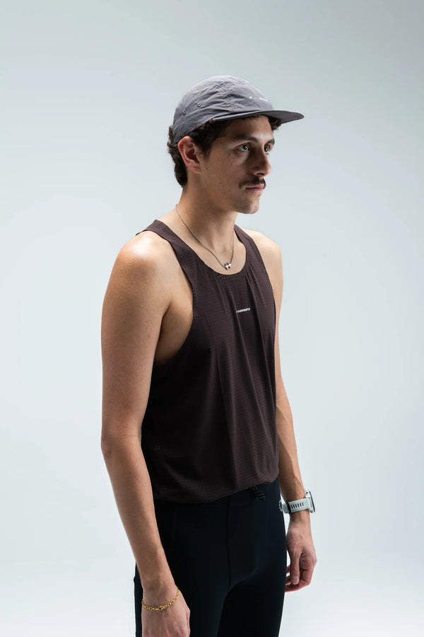 Currently Running M2 Pro Singlet - Brown