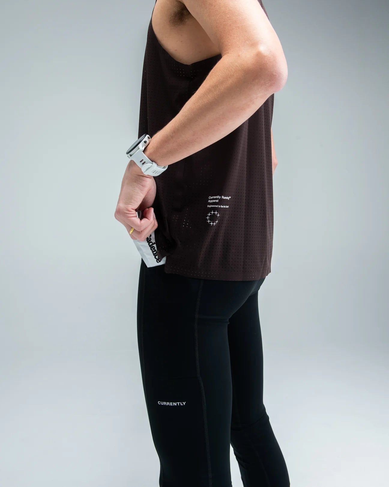Currently Running M2 Pro Singlet - Brown