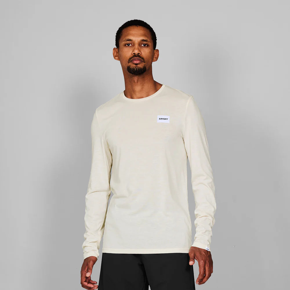 SAYSKY M's Clean Motion Long Sleeve - White