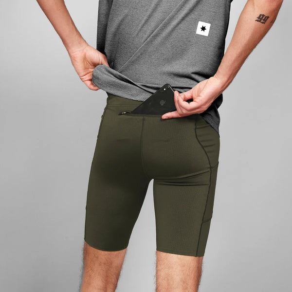 SAYSKY Men's Combat+ Short Tights 9"