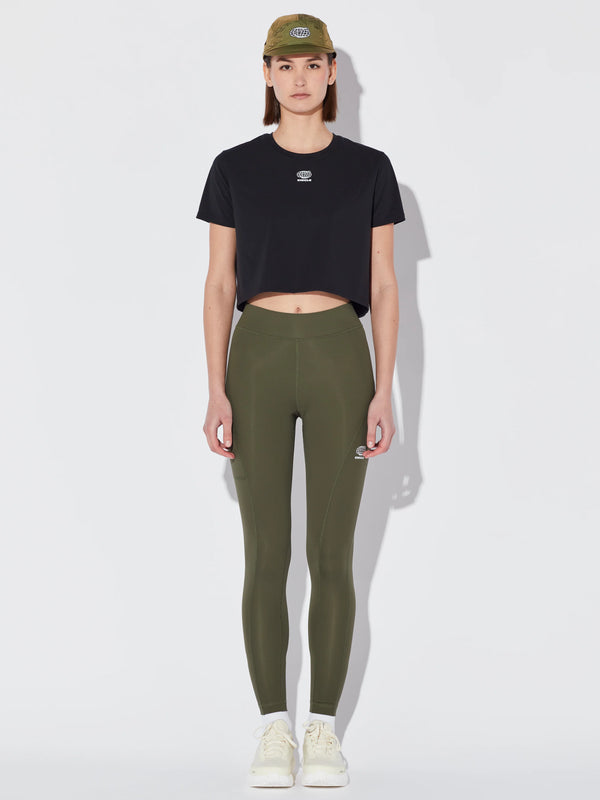 Circle Crop Top Smooth Operator 2.0 - Black