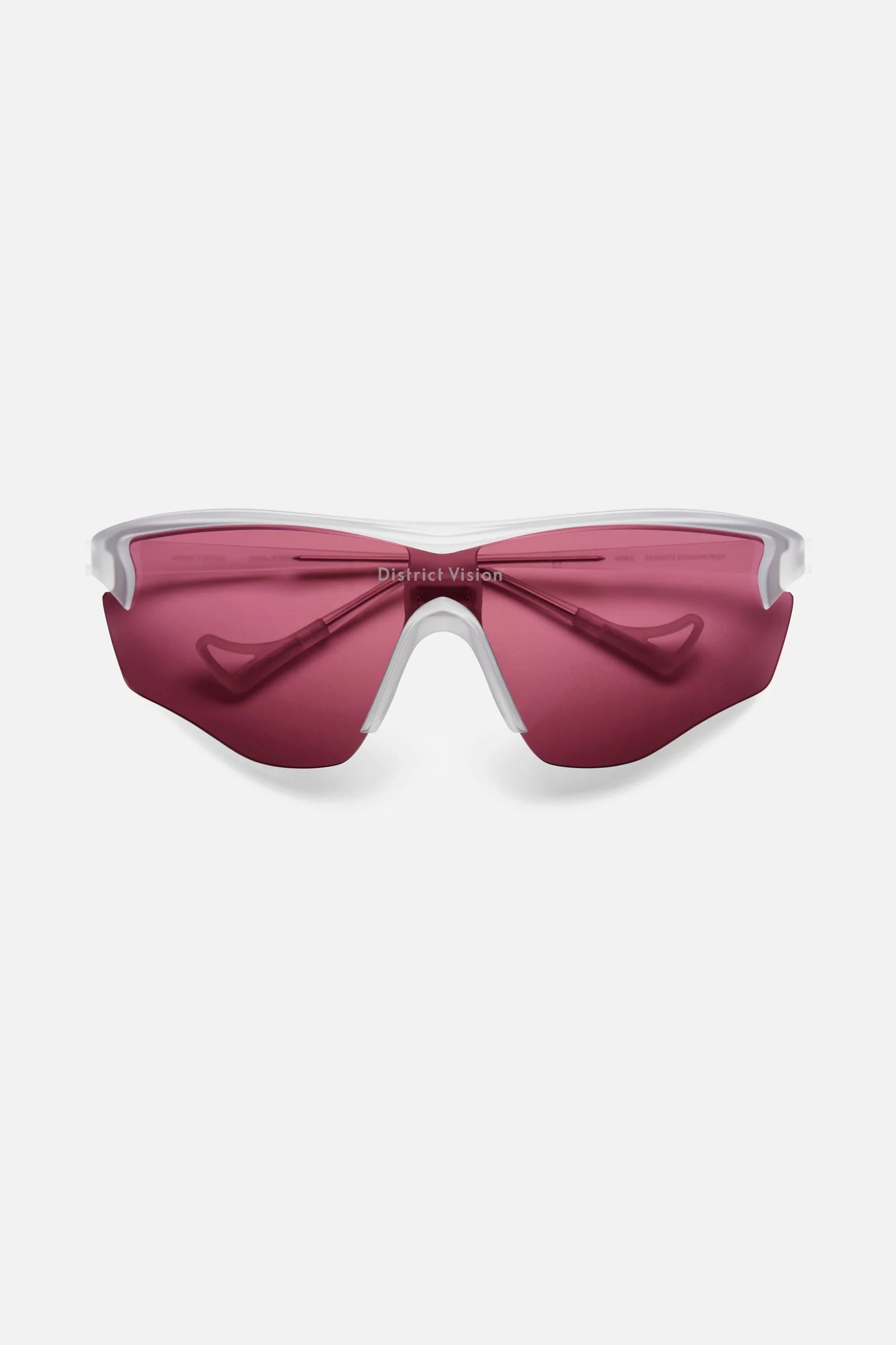 District Vision Junya Racer Clear/D+ Black Rose