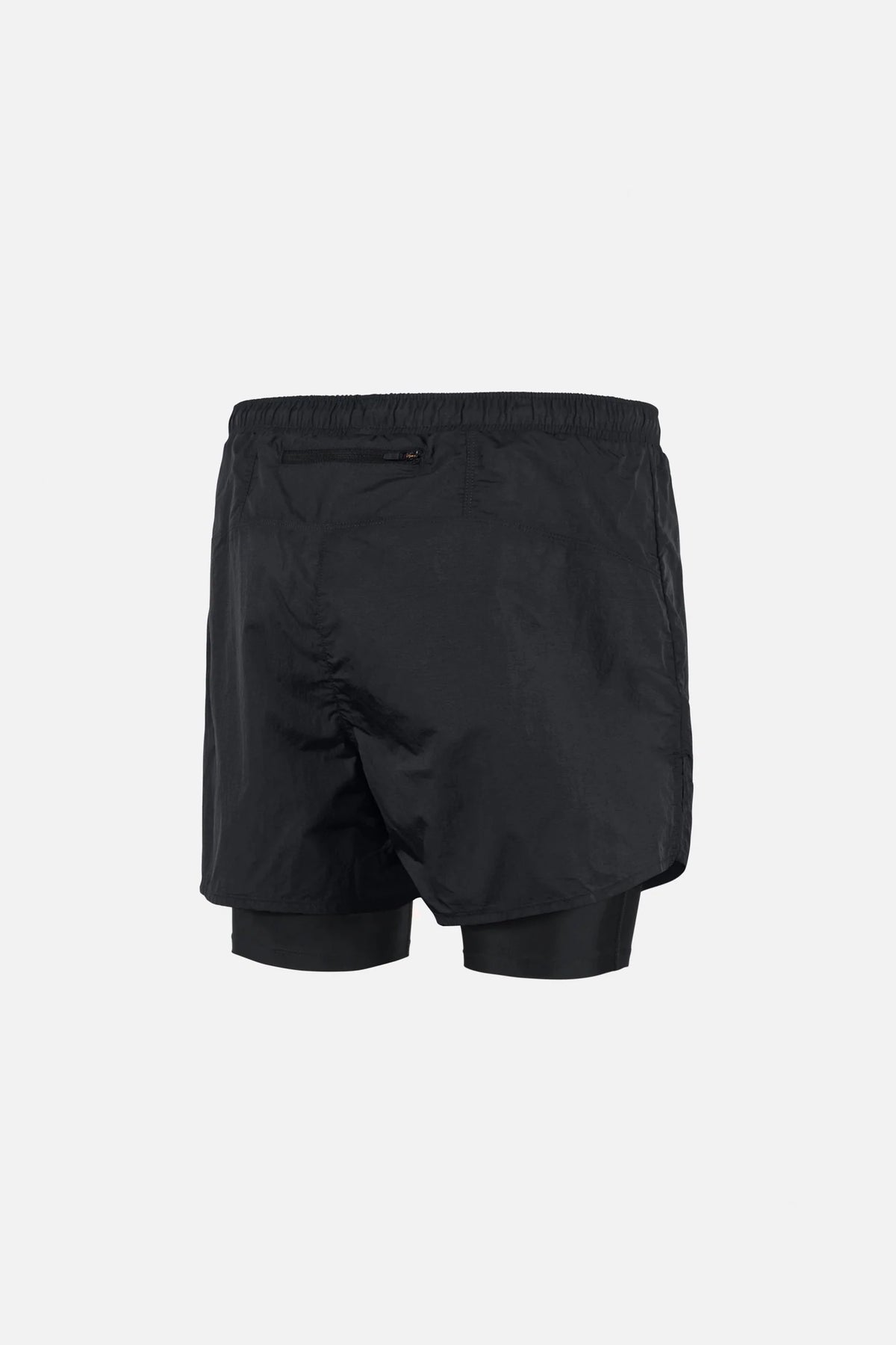 District Vision Men's 5" Ultralight Nylon Trail Shorts, Obsidian/Black
