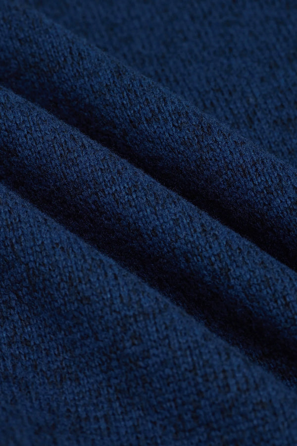 District Vision Women's Cropped Brushed Fleece, Slate Blue