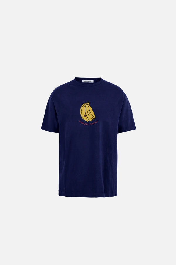 District Vision California Cotton Tee, Runner's Choice Navy