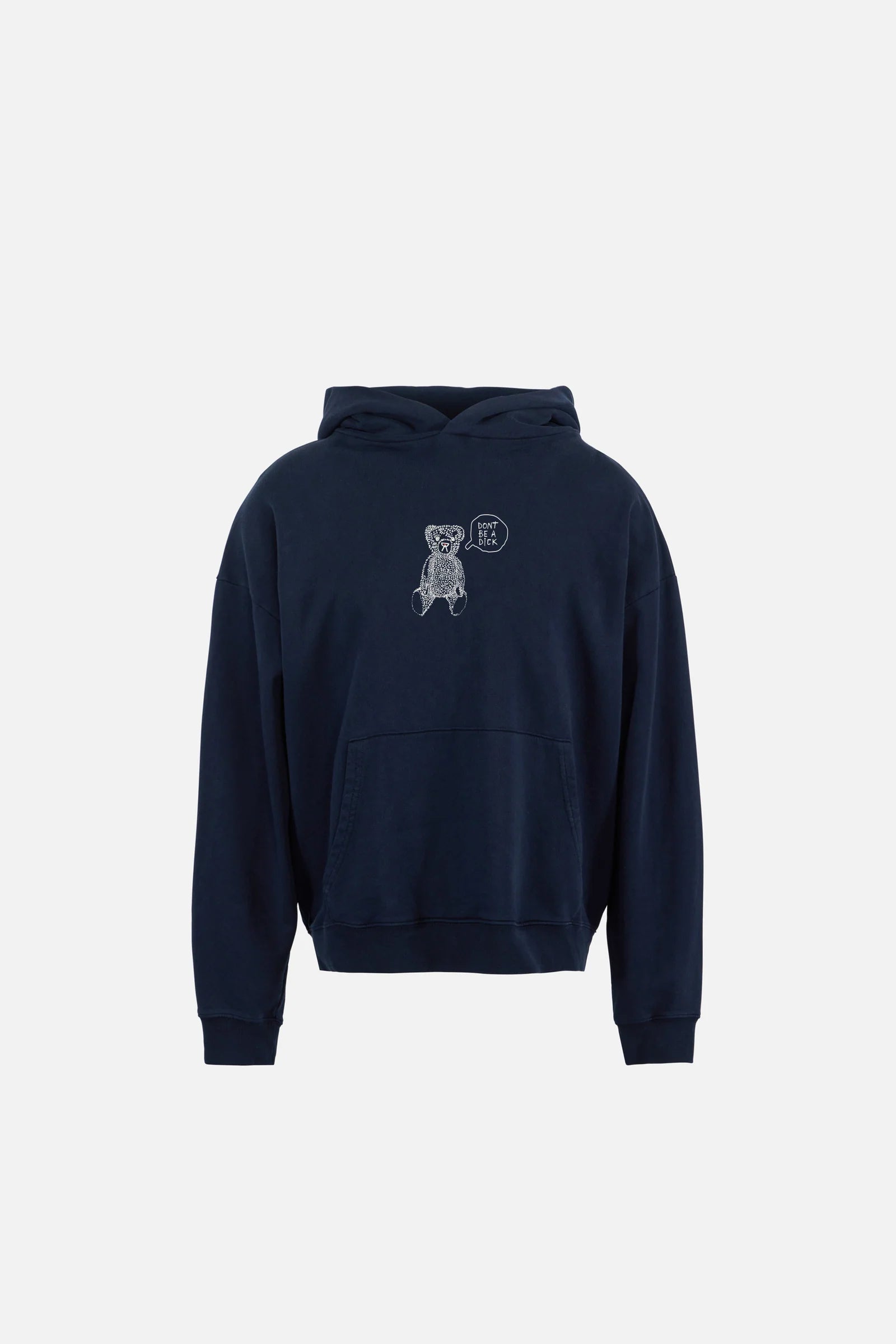 District Vision California Cotton Hoodie, Teddy Navy