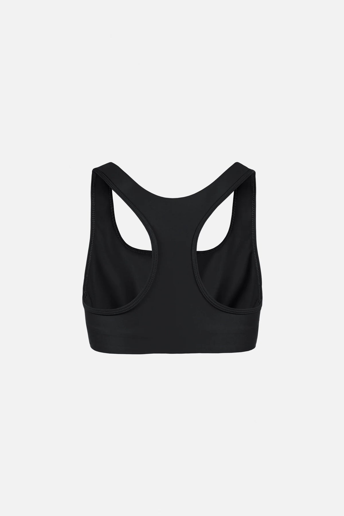 District Vision Medium Support Racer-Back Bra, Black