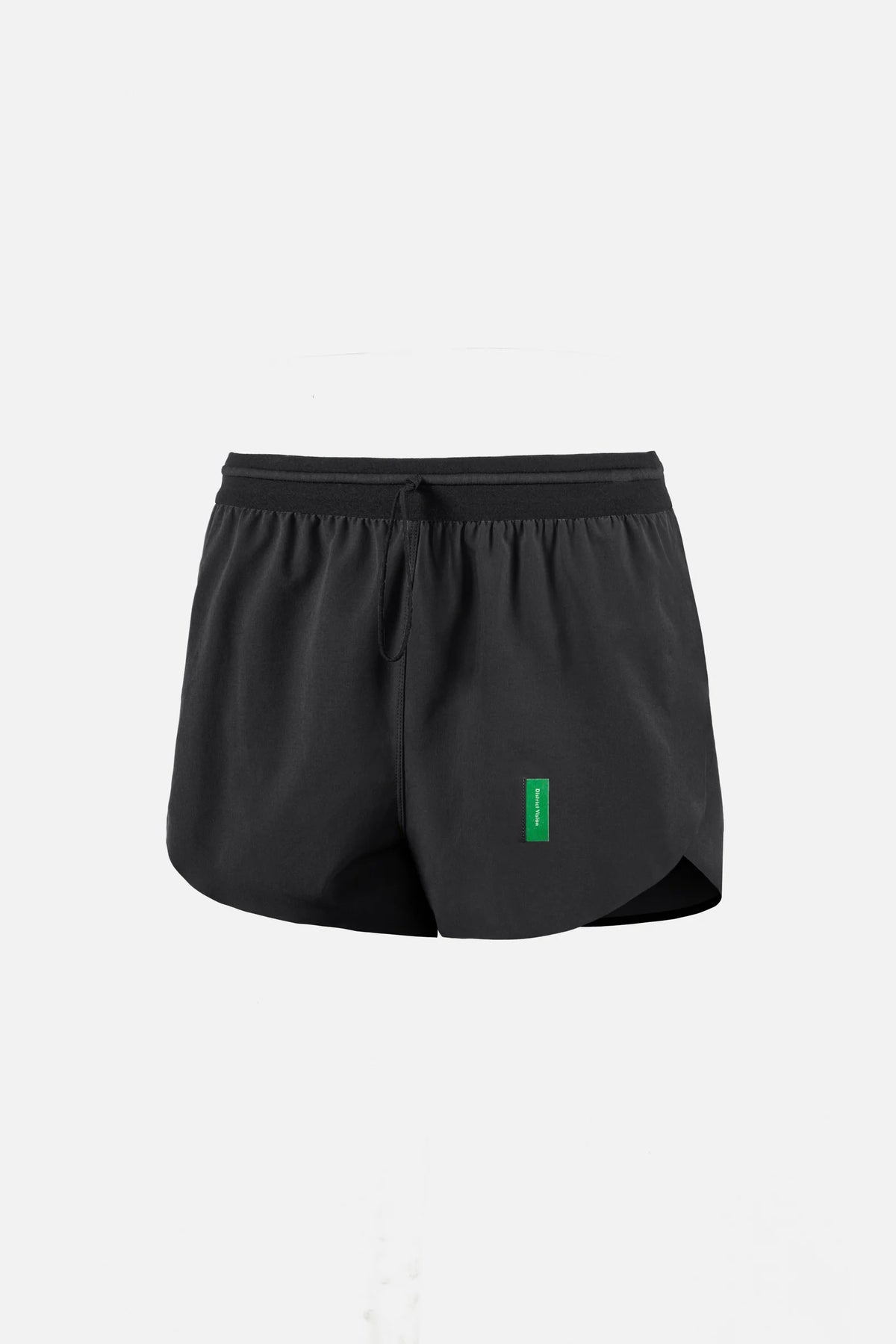 District Vision Women's 2" Split Shorts, Black