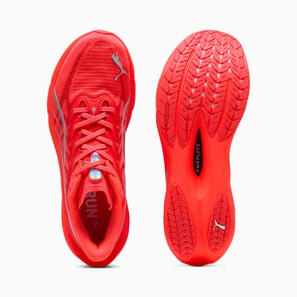 Puma Men's Deviate NITRO™ 4 - Red / Puma Silver