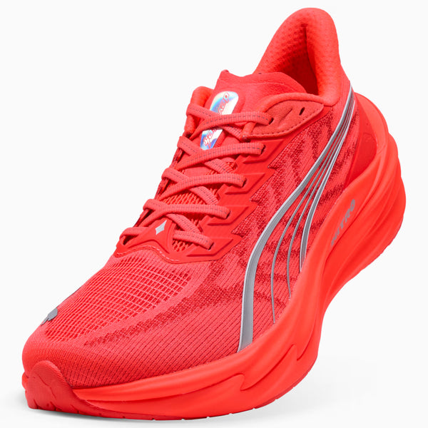 Puma Men's Deviate NITRO™ 4 - Red / Puma Silver