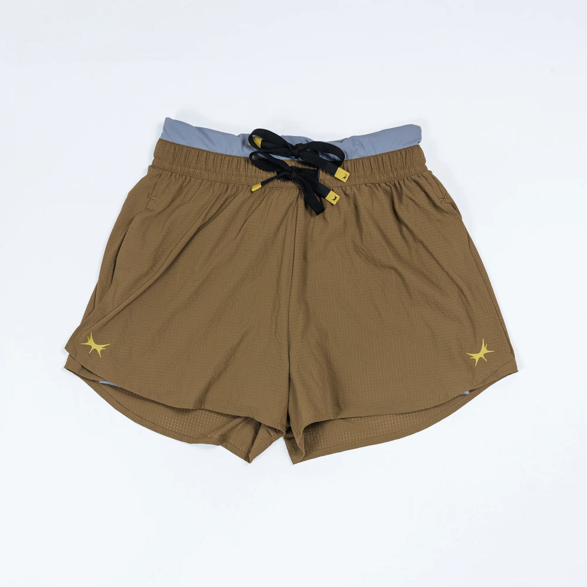 Dust Women's 2-in-1 Split Short - Mud/Fog