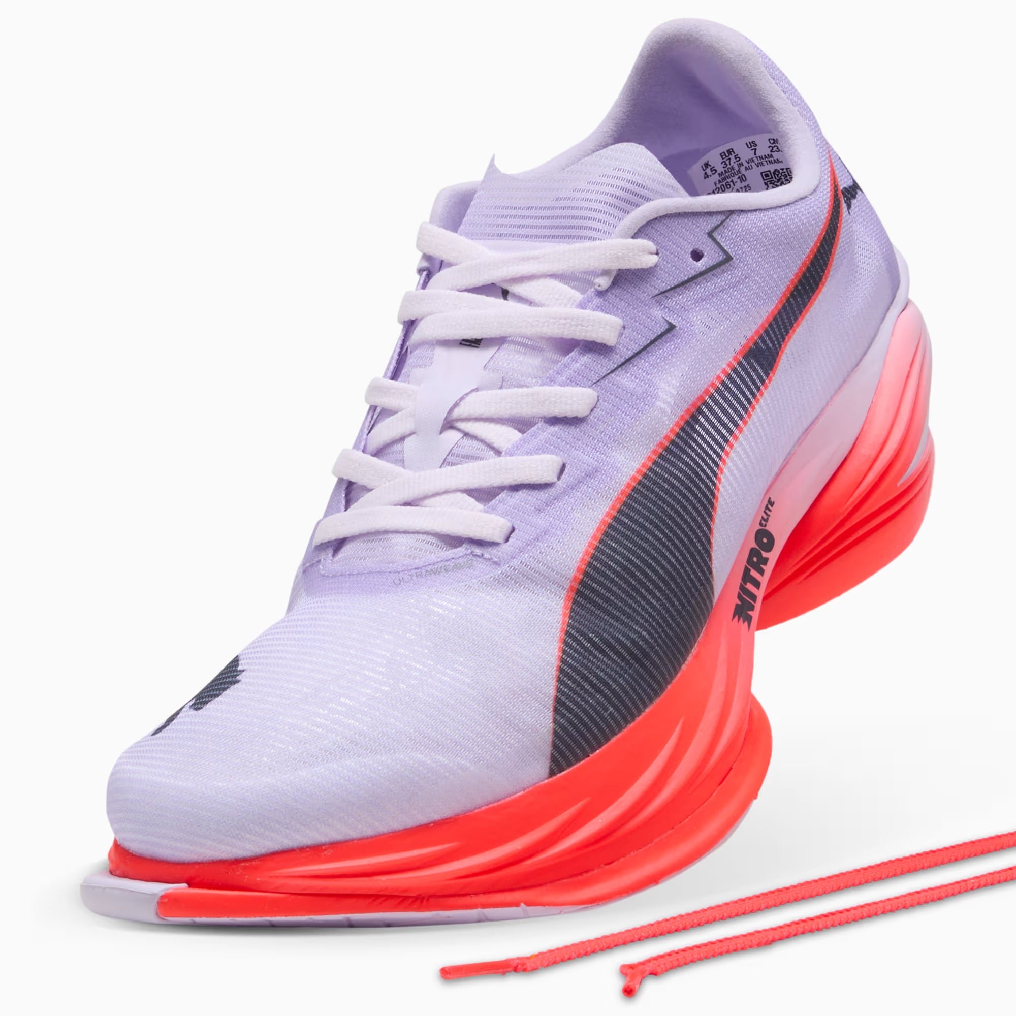 Puma Women's Deviate FASTR-NITRO™ Elite 3 - Light Lavender / Ultra Red