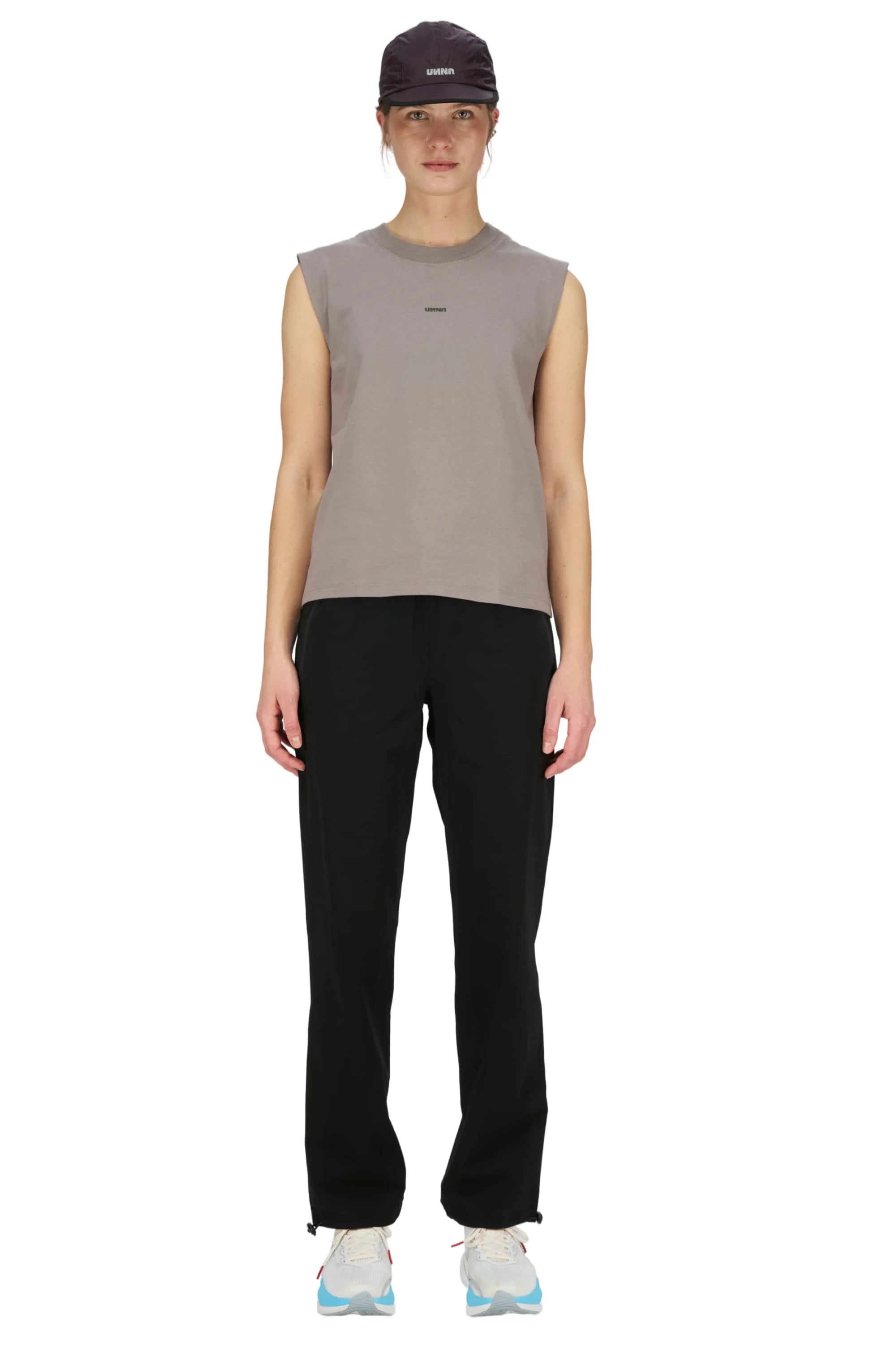 UNNA Women's Flex Tank - Steel Grey