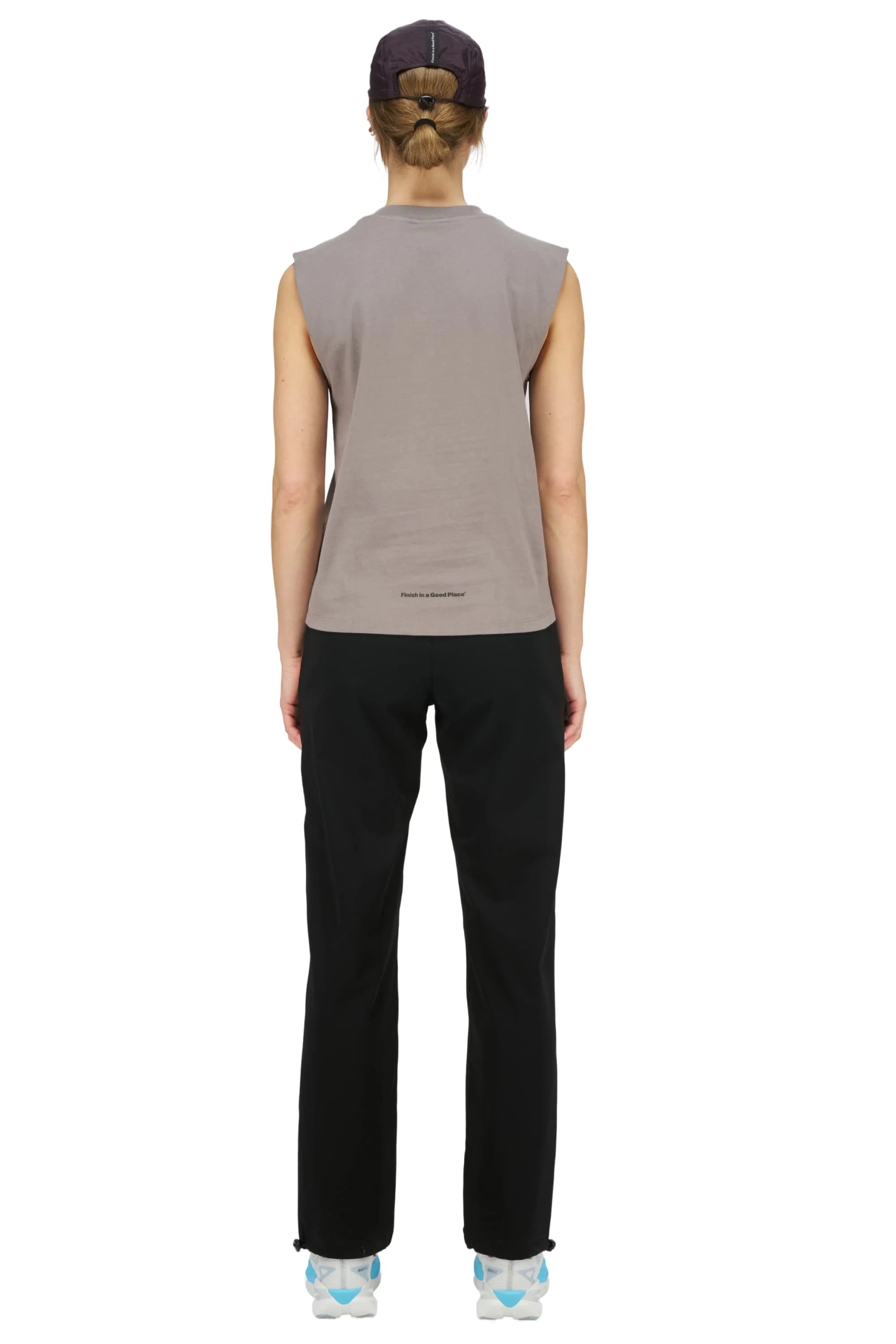 UNNA Women's Flex Tank - Steel Grey