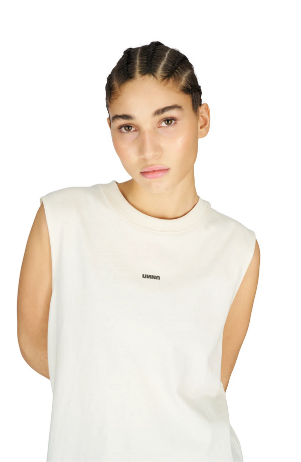 UNNA Women's Flex Tank - Vanilla White