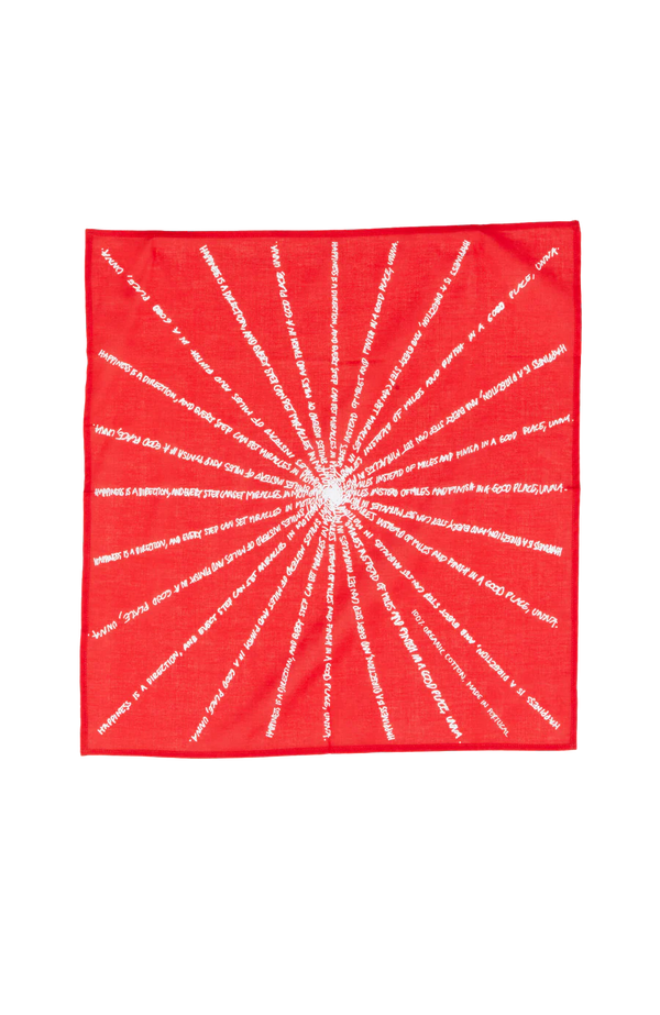 UNNA Mantra Scarf - Red