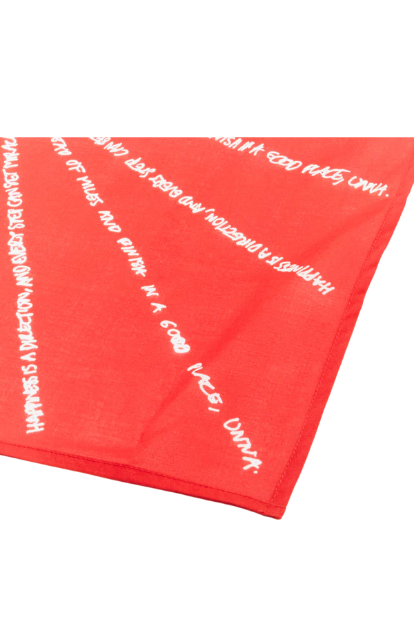 UNNA Mantra Scarf - Red