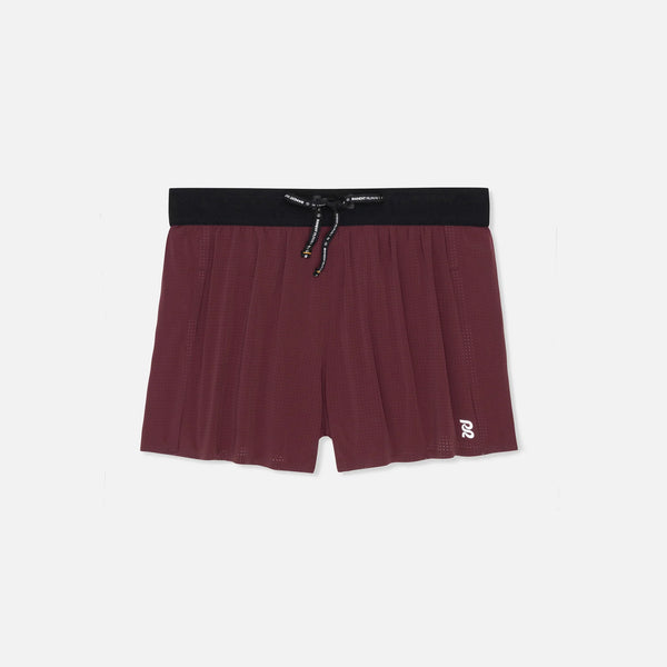 Bandit Vento™ Women's 3" Split Short - Port