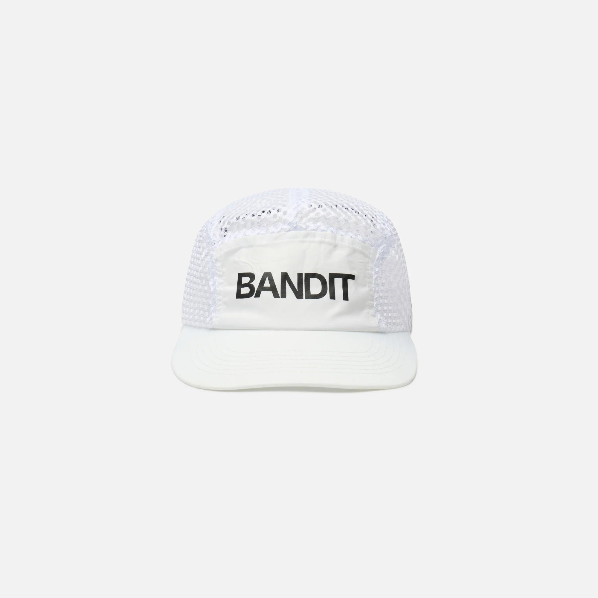 Bandit Open Mesh Run Hat - White