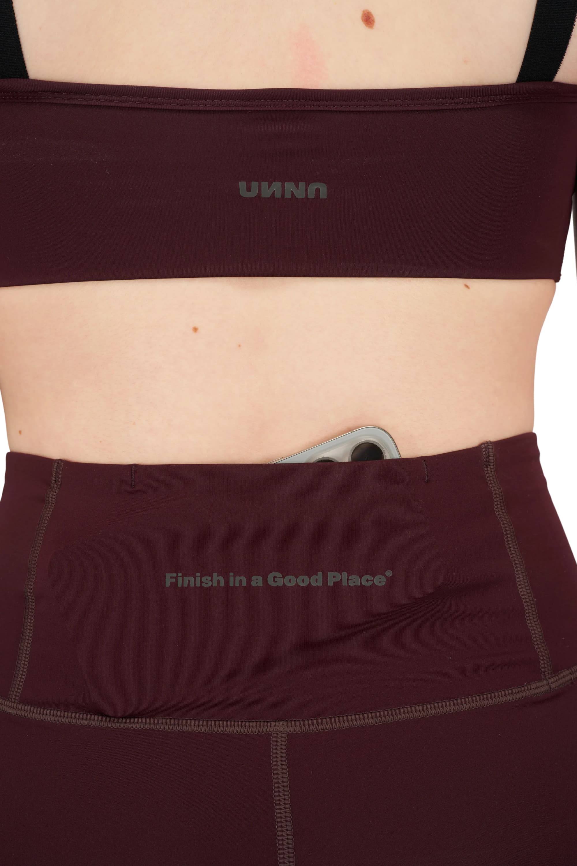 UNNA Women's Good Place Shorts - Merlot