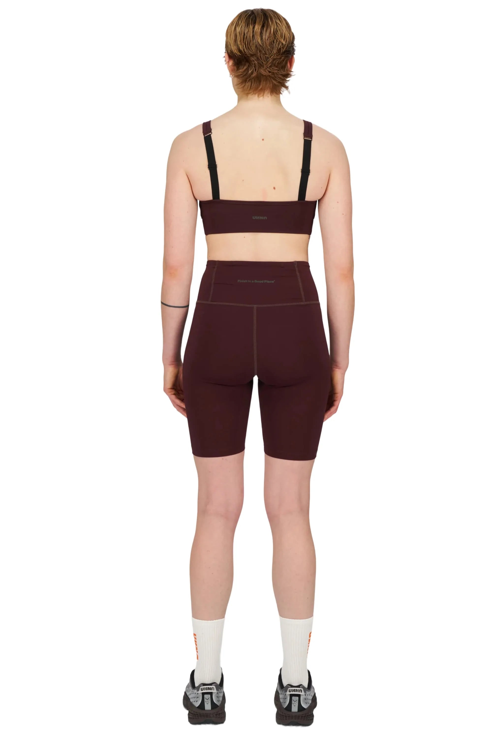 UNNA Women's Good Place Shorts - Merlot
