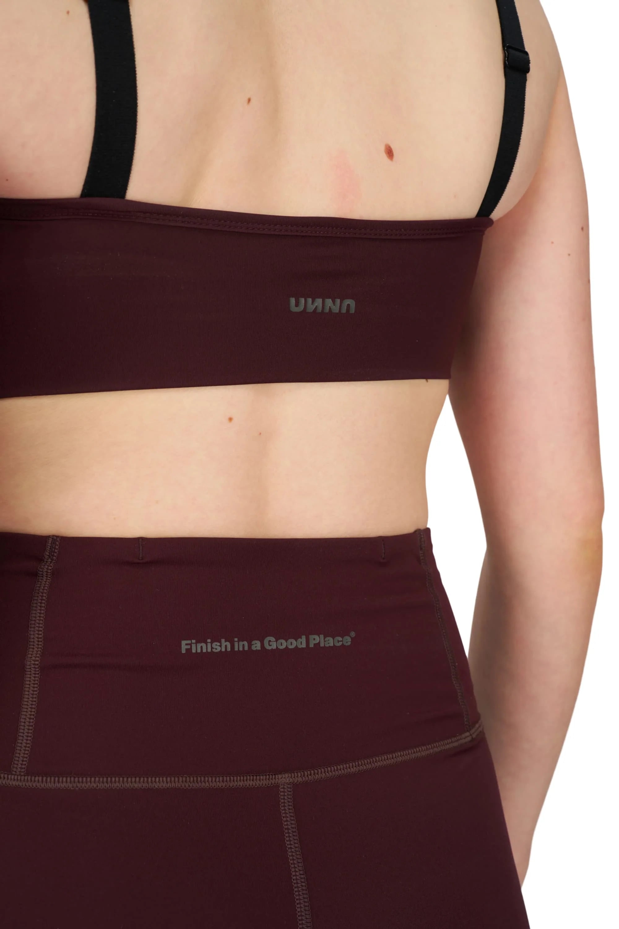 UNNA Women's Good Place Bra - Merlot