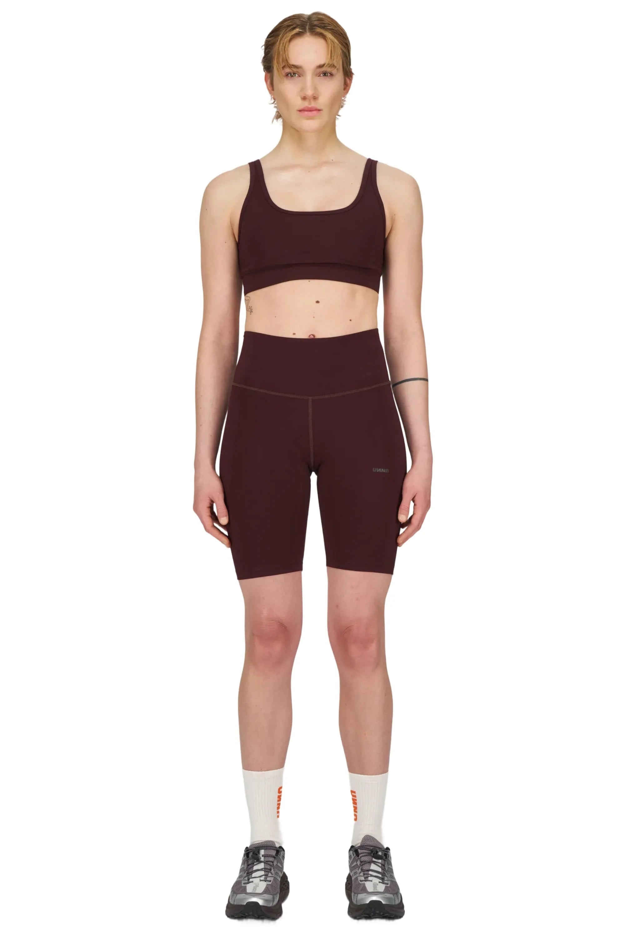 UNNA Women's Good Place Shorts - Merlot