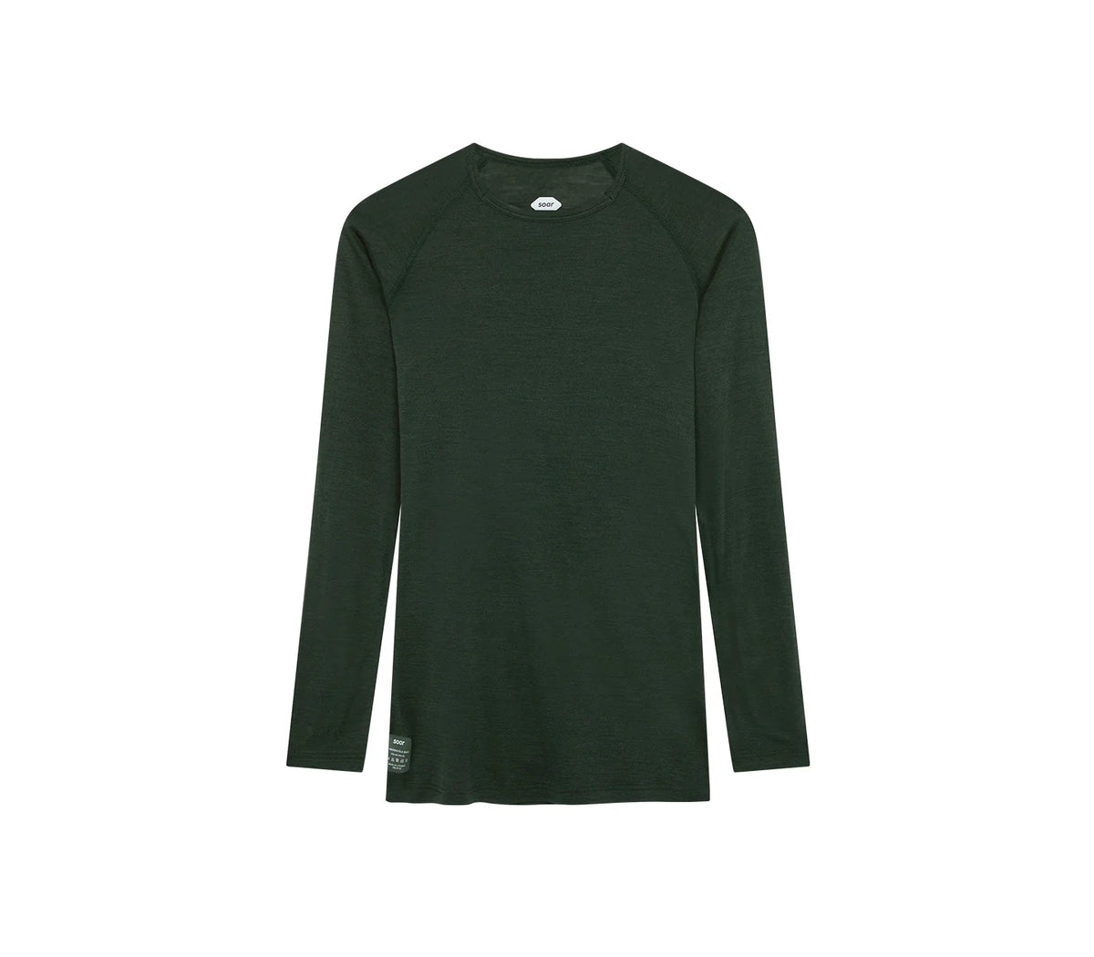 SOAR Women's LS Merino/Silk Baselayer - Forest Night