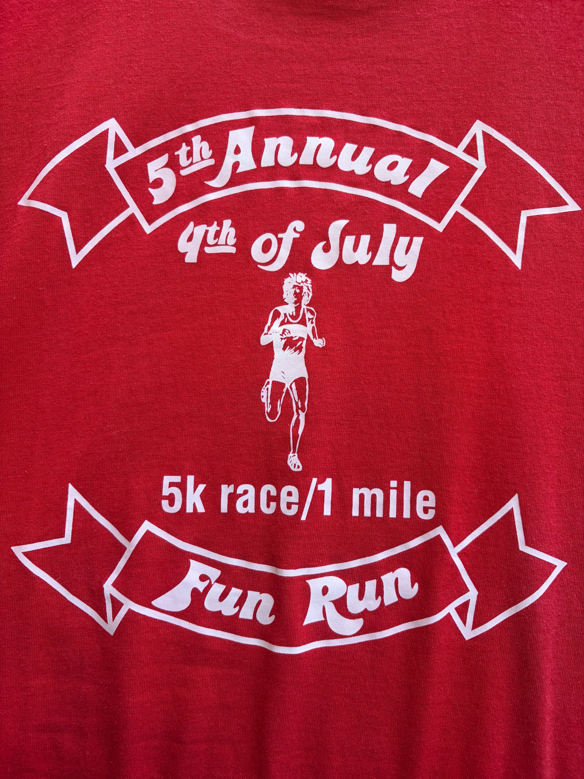 Vintage 4th of July Fun Run Tee