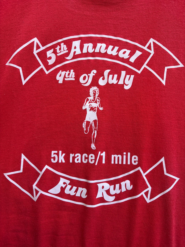 Vintage 4th of July Fun Run Tee