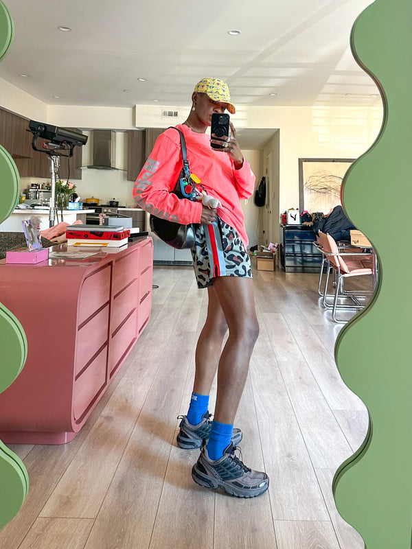 Relax Lacrosse 4" Cheeta Print - Monica Says Relax