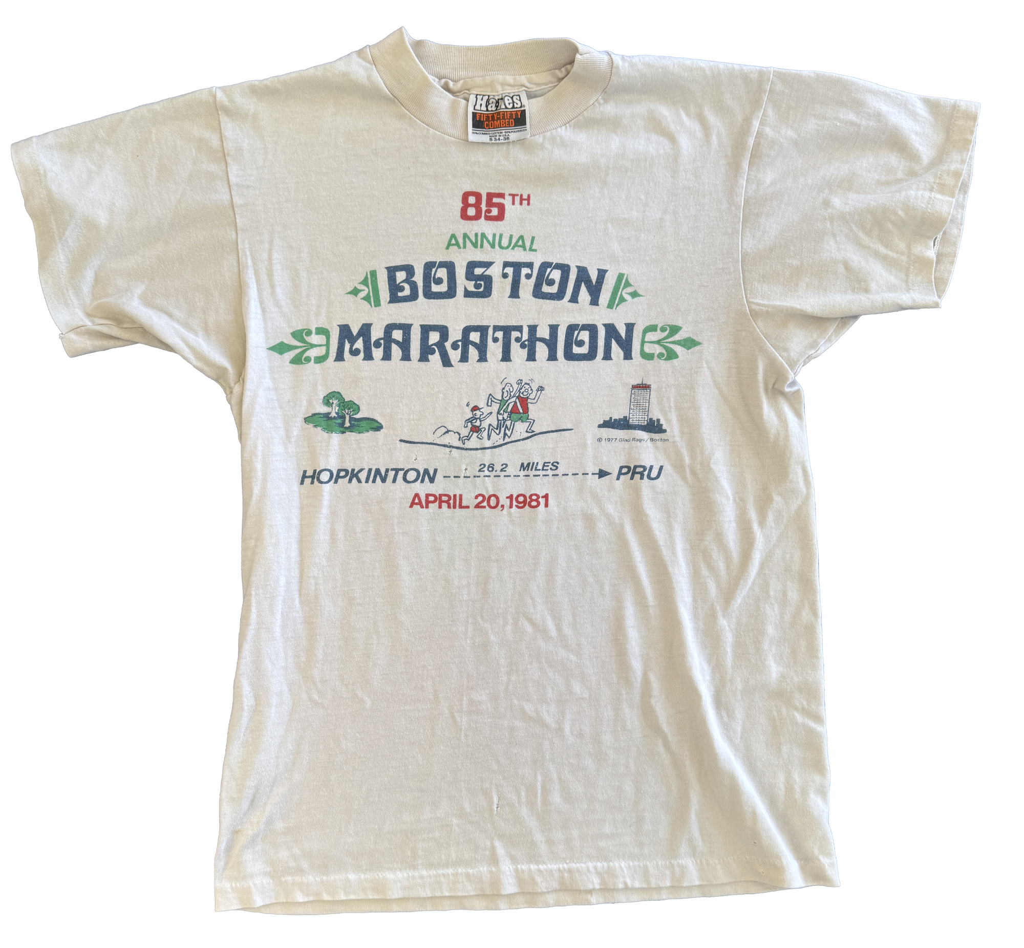 RW Vintage 1981 Boston Marathon Tee