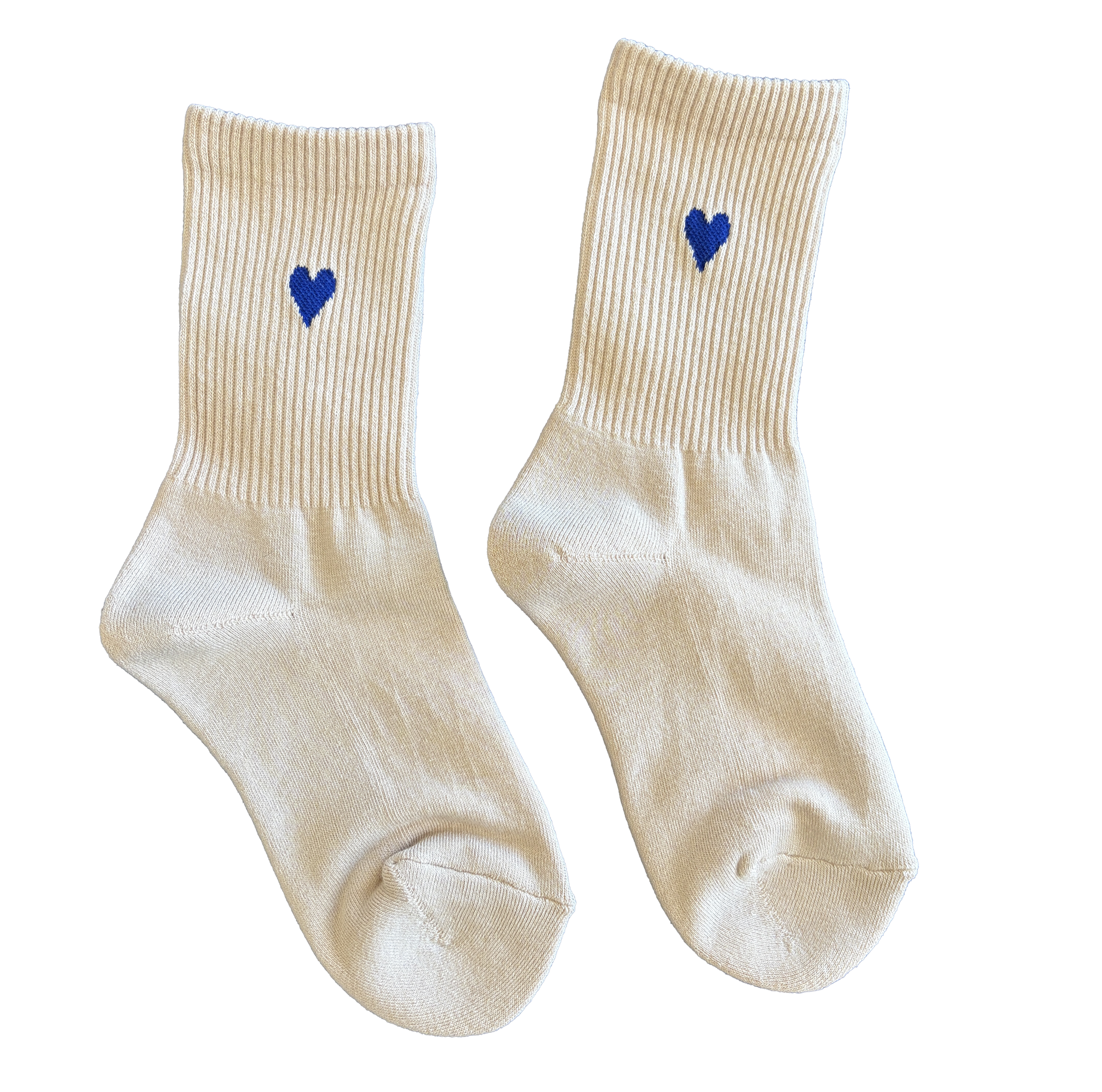 Hansel From Basel Heart Sporty Crew - Pink/ Cobalt