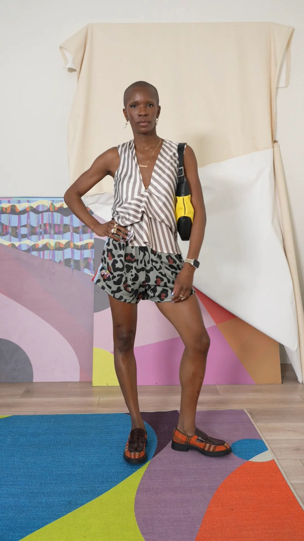 Relax Lacrosse 4" Cheeta Print - Monica Says Relax