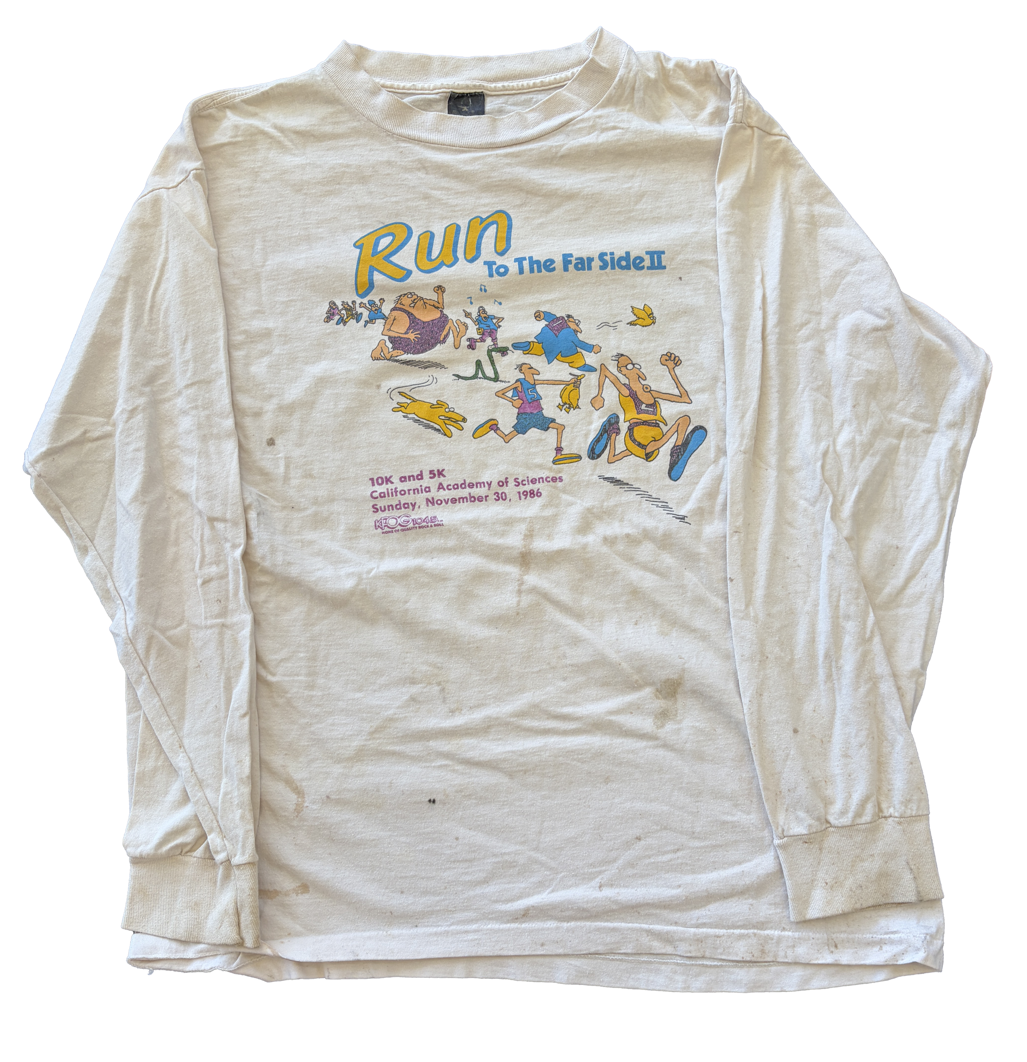 Running Supply x Running Wylder Vintage Far Side 5k/10k LS Tee